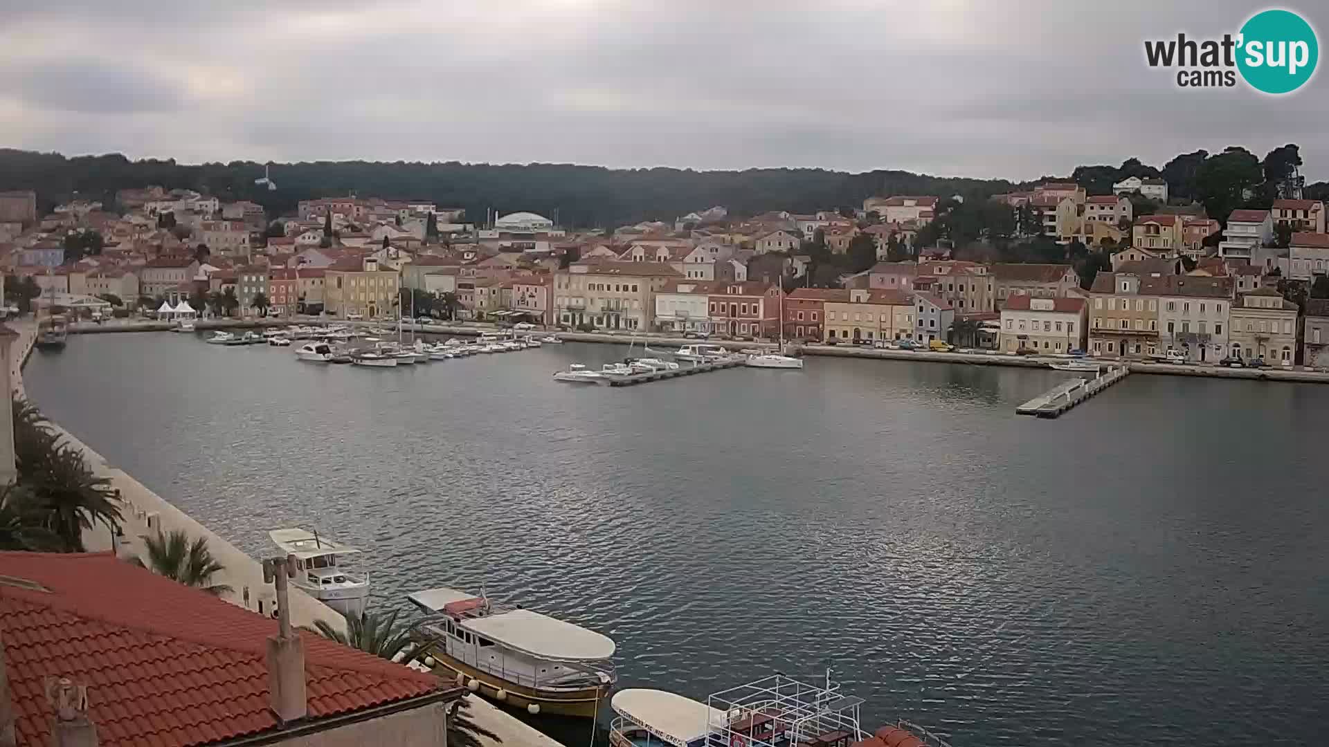 Webkamera Mali Lošinj Riva Lošinjskih kapetana