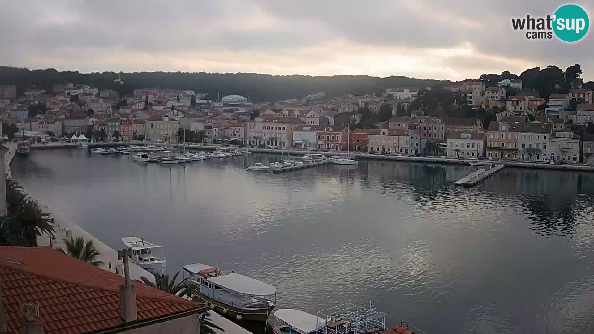 Webcam Live – Mali Lošinj – Riva Lošinjskih kapetana