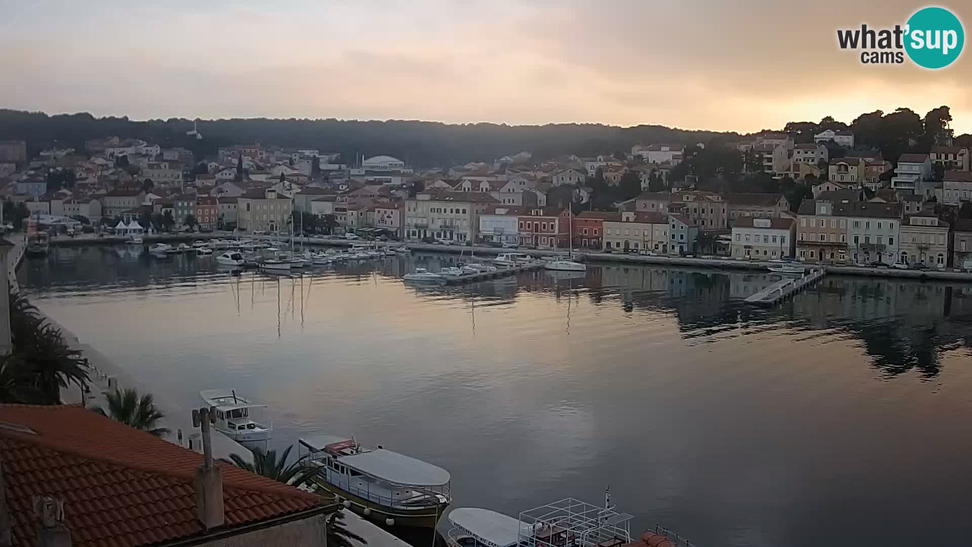 Webkamera Mali Lošinj Riva Lošinjskih kapetana