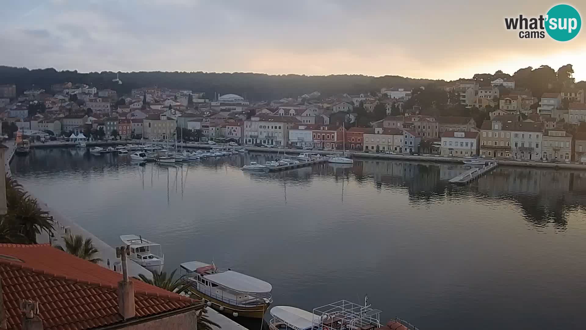 Webkamera Mali Lošinj Riva Lošinjskih kapetana