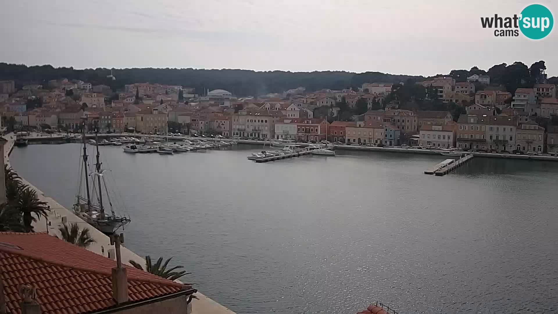 Spletna kamera – Mali Lošinj – Riva Lošinjskih kapitanov