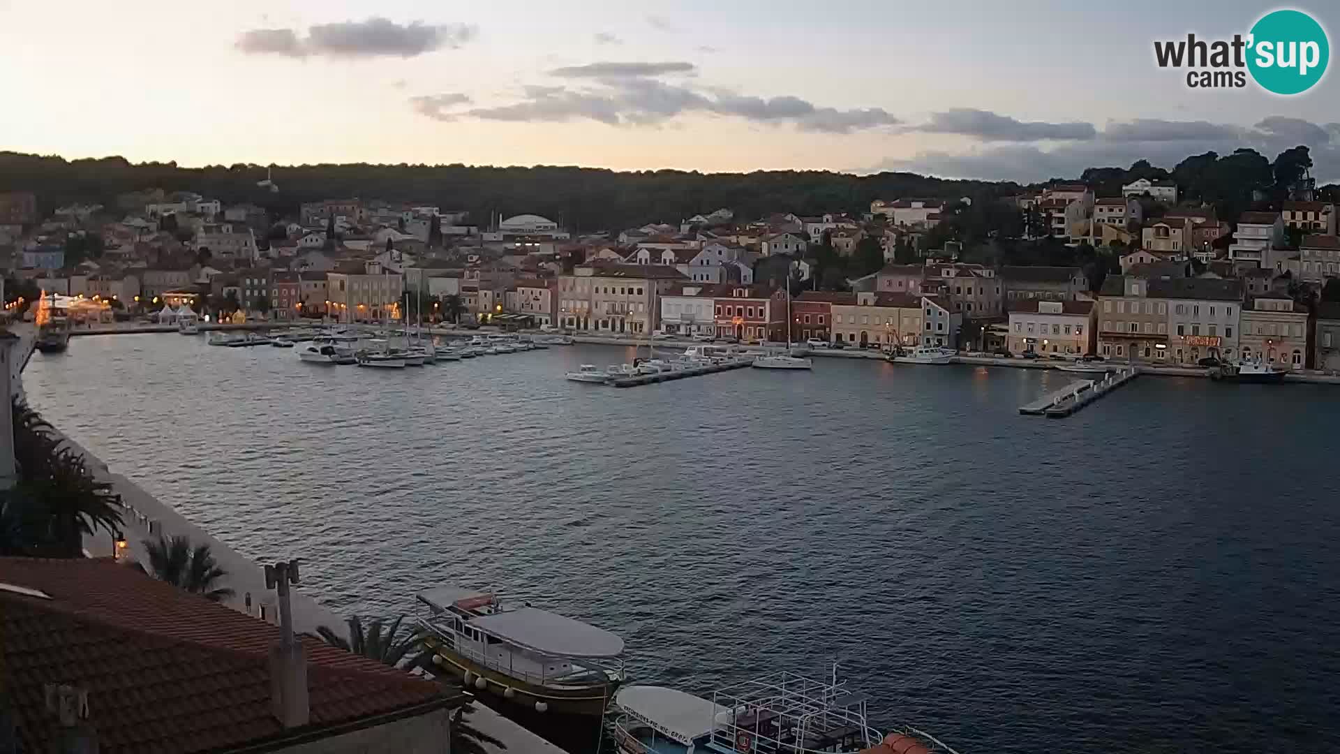 Spletna kamera – Mali Lošinj – Riva Lošinjskih kapitanov