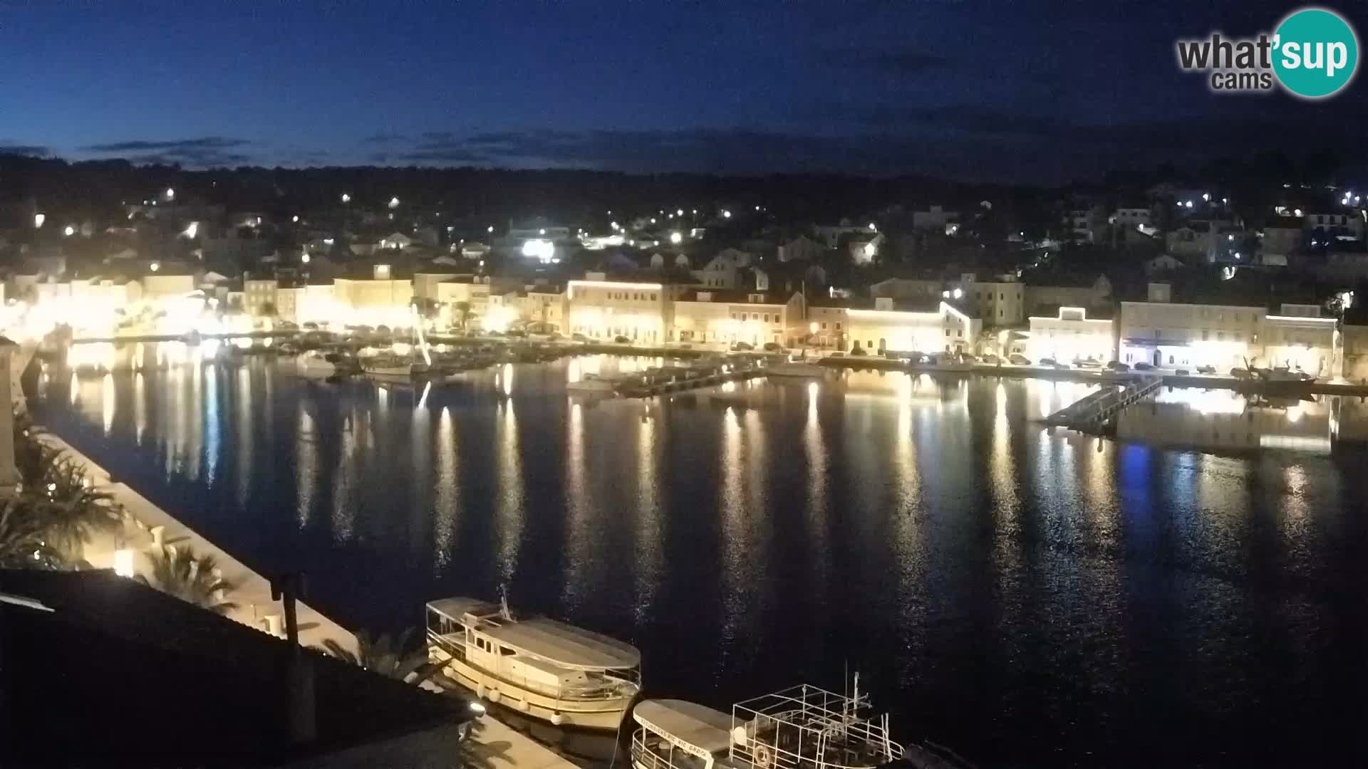 Spletna kamera Mali Lošinj Riva Lošinjskih kapitanov