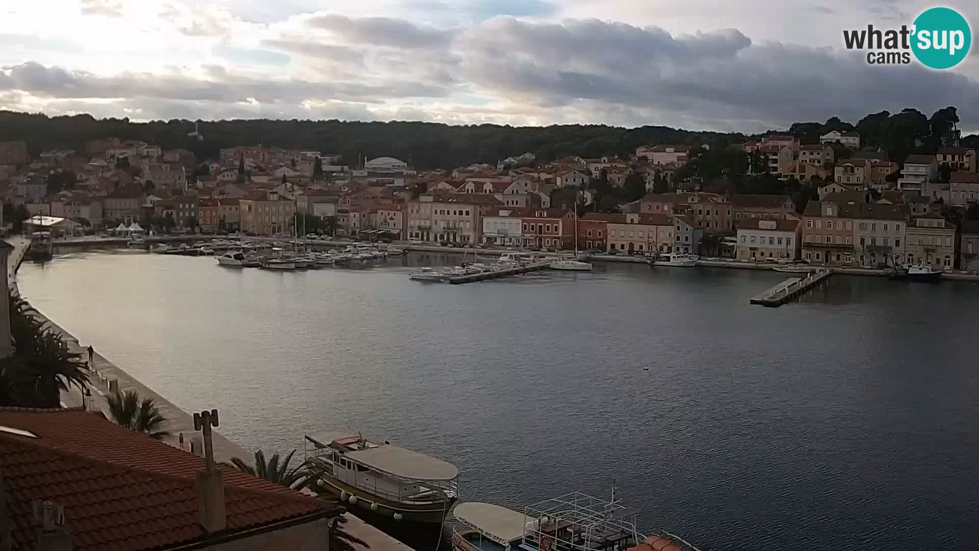 Webcam Live Mali Lošinj – Riva Lošinjskih kapetana