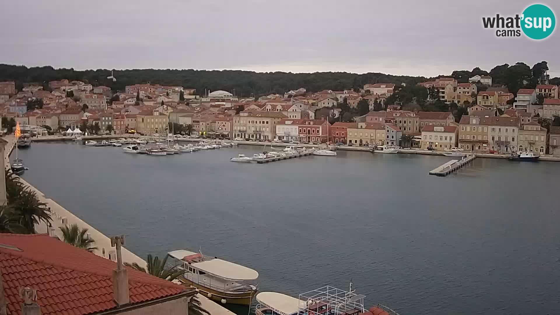 Webcam Live – Mali Lošinj – Riva Lošinjskih kapetana