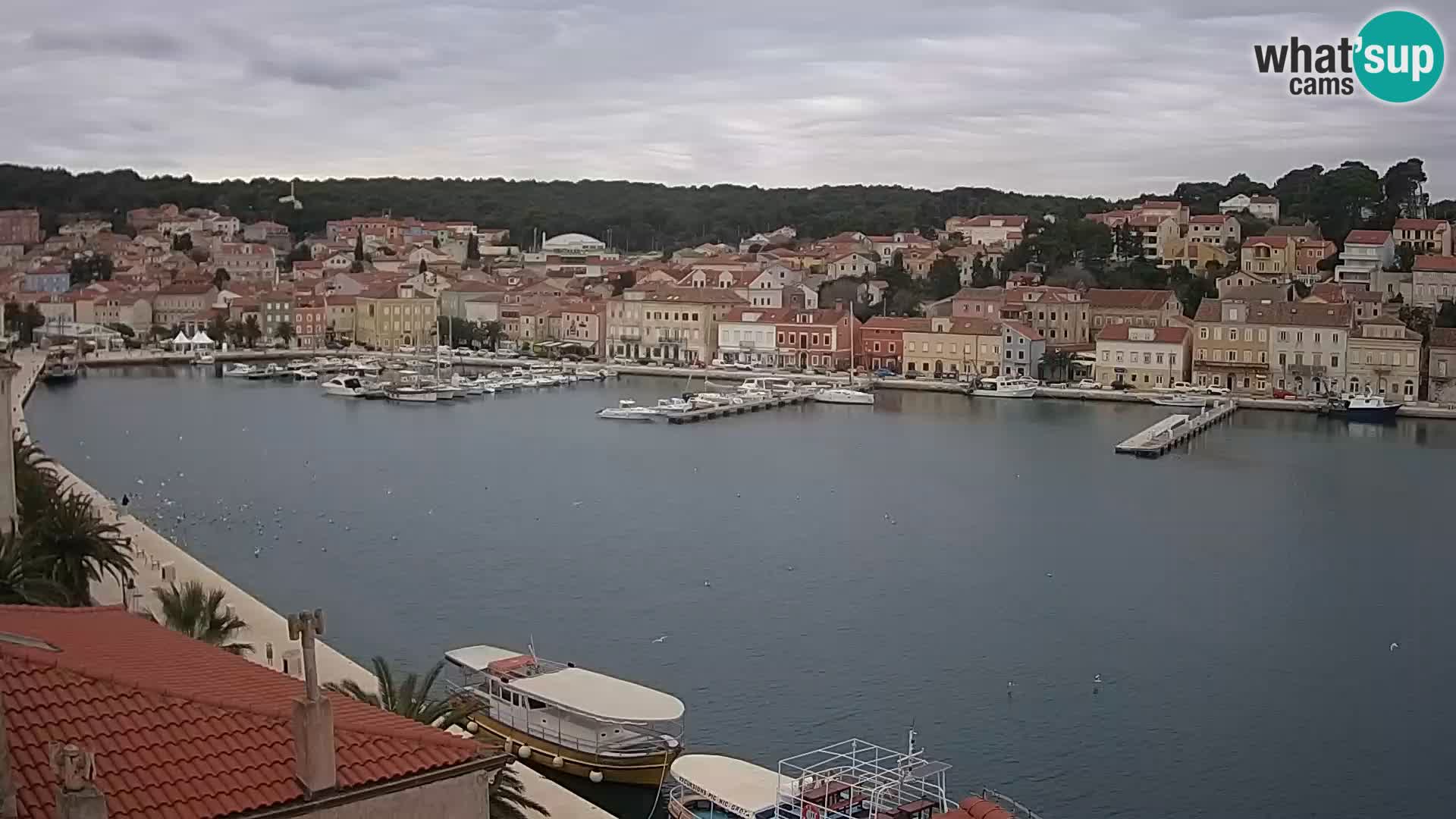 Webcam Live – Mali Lošinj – Riva Lošinjskih kapetana