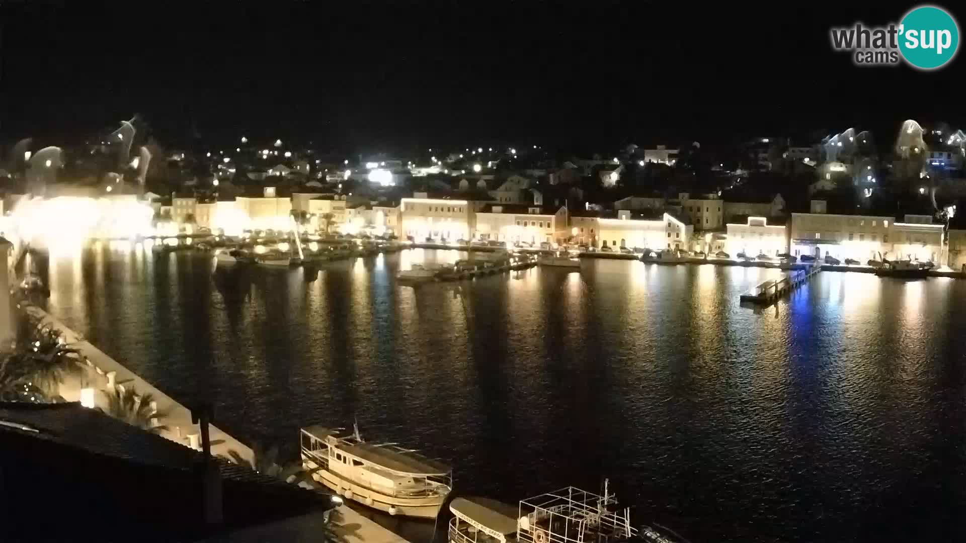 Spletna kamera Mali Lošinj Riva Lošinjskih kapitanov