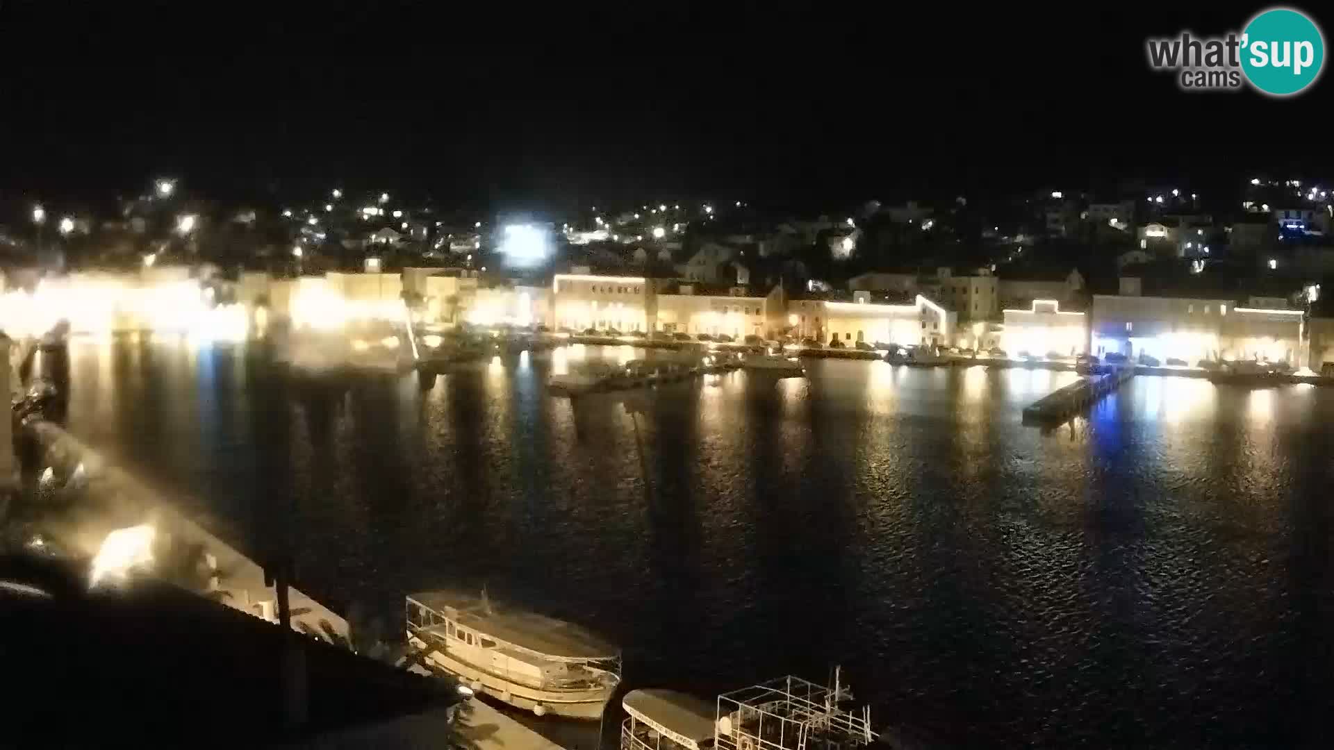 Spletna kamera Mali Lošinj Riva Lošinjskih kapitanov