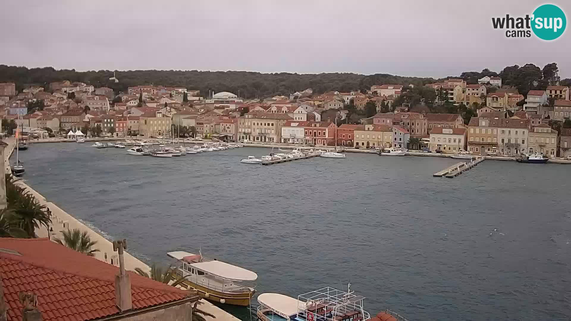 Webcam Mali Lošinj Riva Lošinjskih kapetana