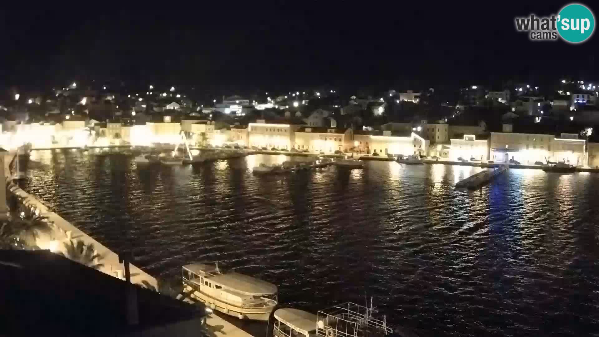 Spletna kamera Mali Lošinj Riva Lošinjskih kapitanov