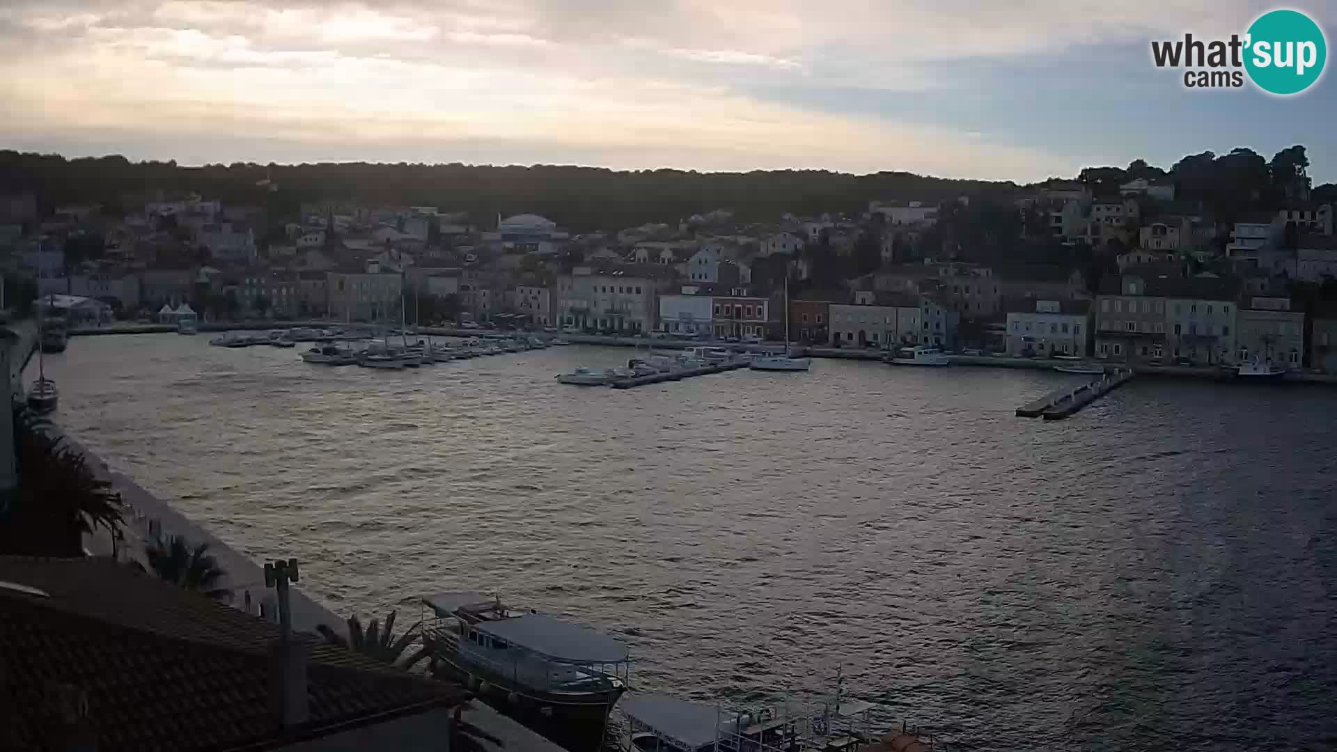 Webcam live – Lussinpiccolo – Riva dei capitani di Lussinpiccolo