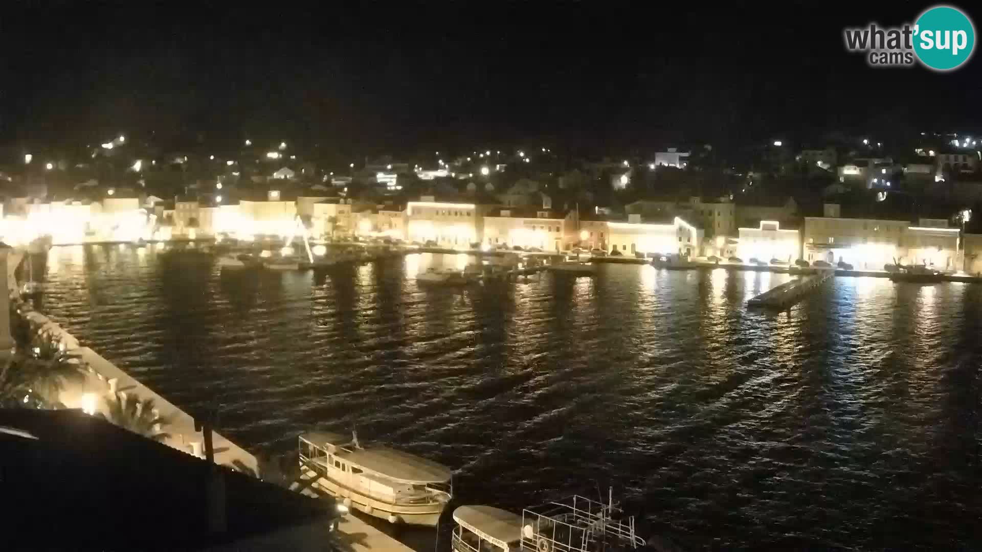 Spletna kamera Mali Lošinj Riva Lošinjskih kapitanov