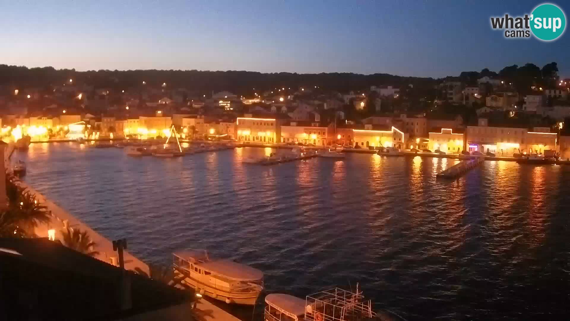 Webkamera Mali Lošinj Riva Lošinjskih kapetana