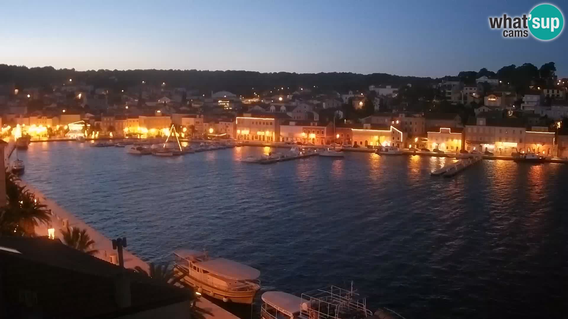 Webkamera Mali Lošinj Riva Lošinjskih kapetana