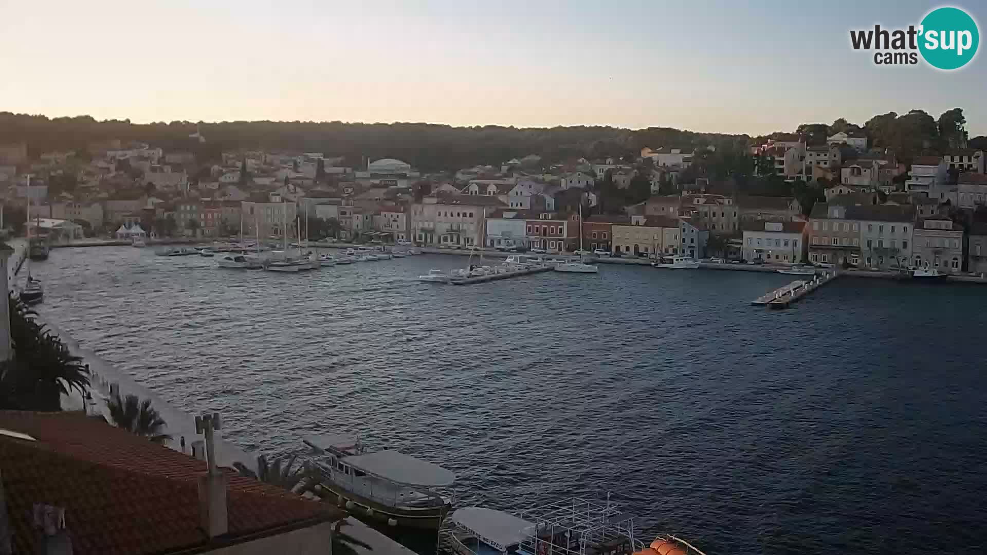 Webkamera Mali Lošinj Riva Lošinjskih kapetana