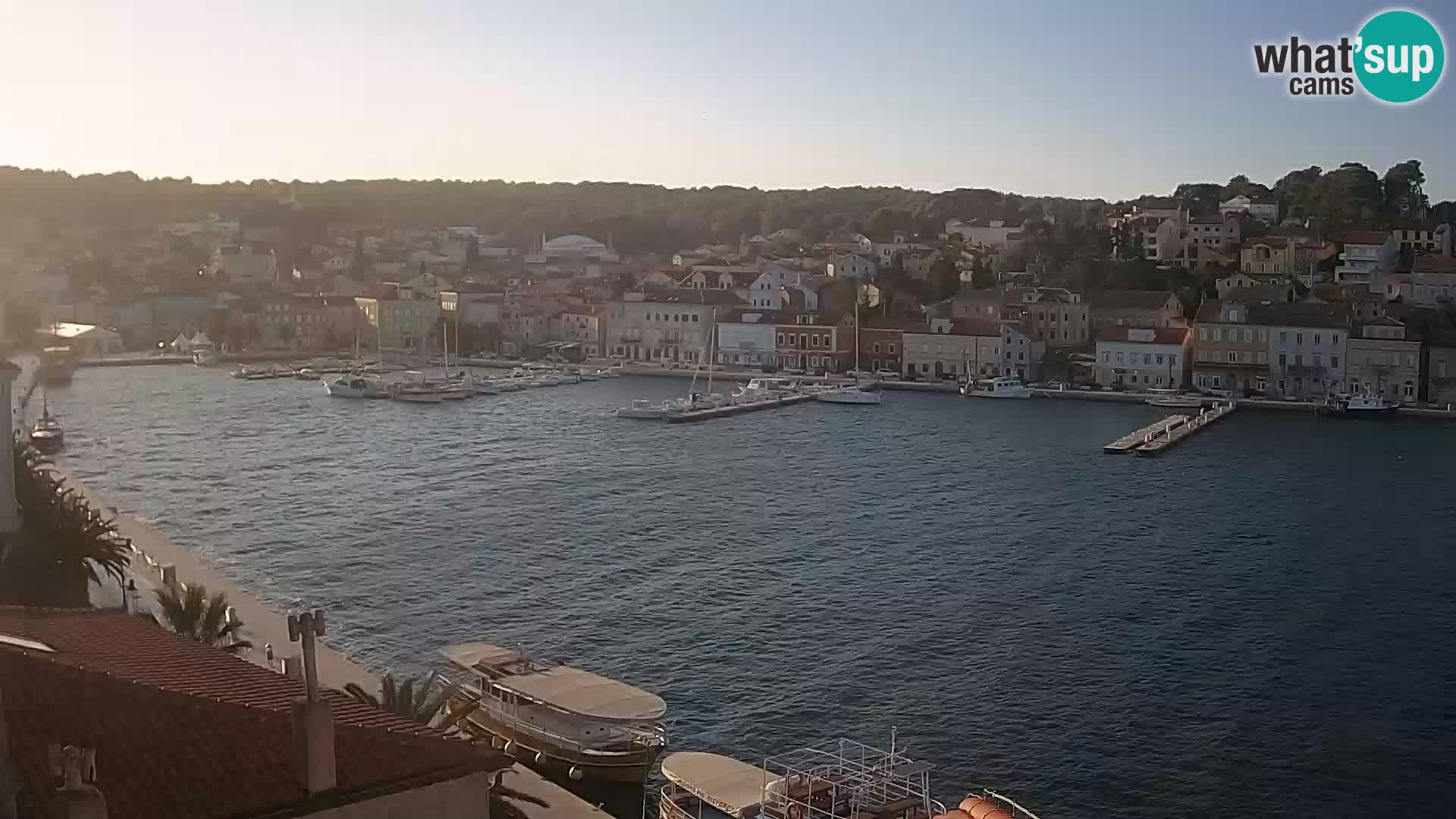 Webkamera Mali Lošinj Riva Lošinjskih kapetana