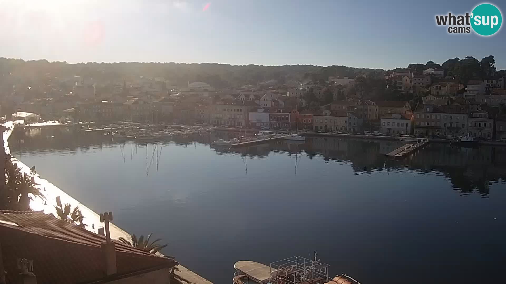 Spletna kamera – Mali Lošinj – Riva Lošinjskih kapitanov