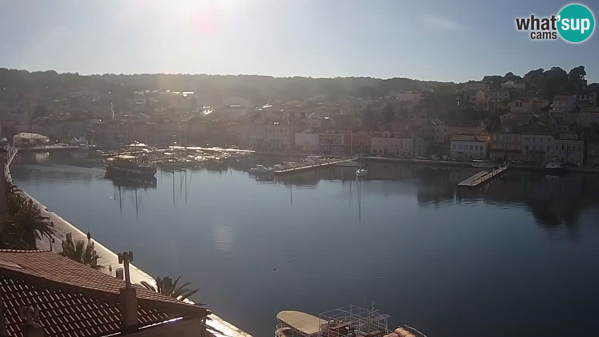 Spletna kamera – Mali Lošinj – Riva Lošinjskih kapitanov