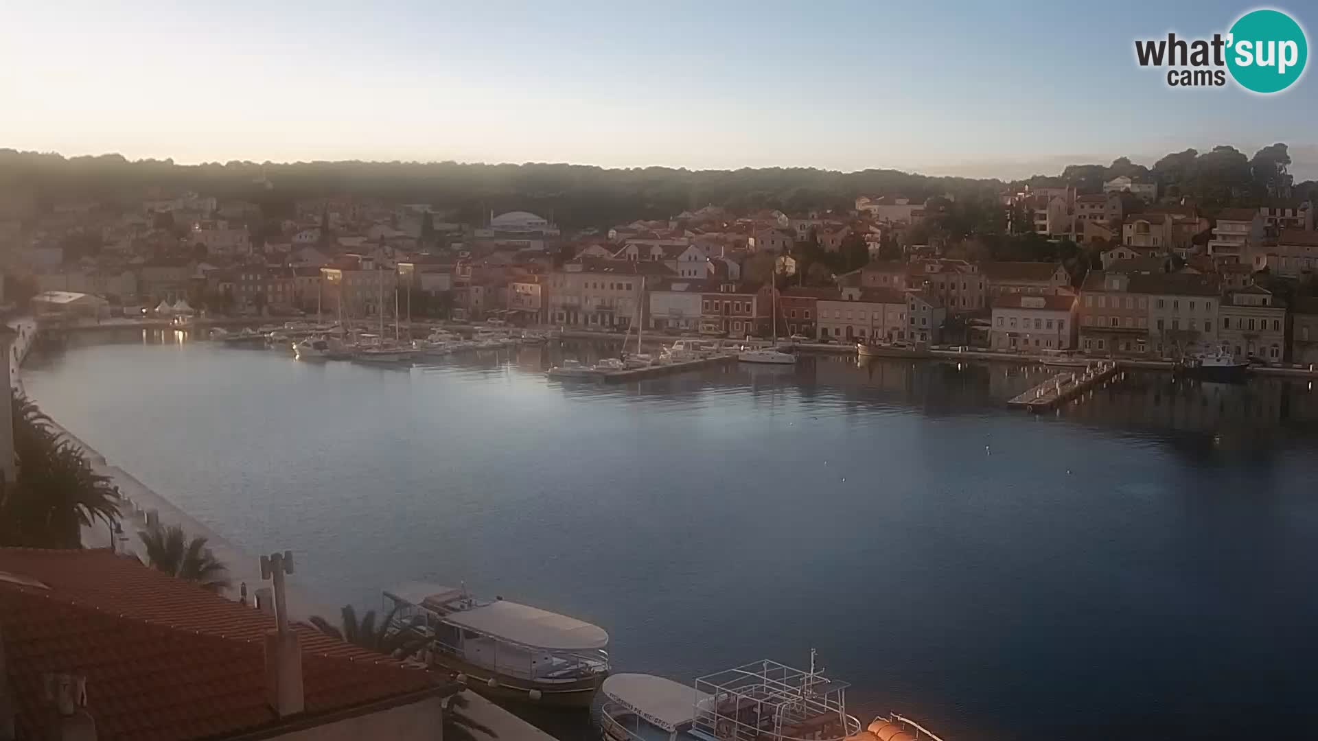 Spletna kamera – Mali Lošinj – Riva Lošinjskih kapitanov