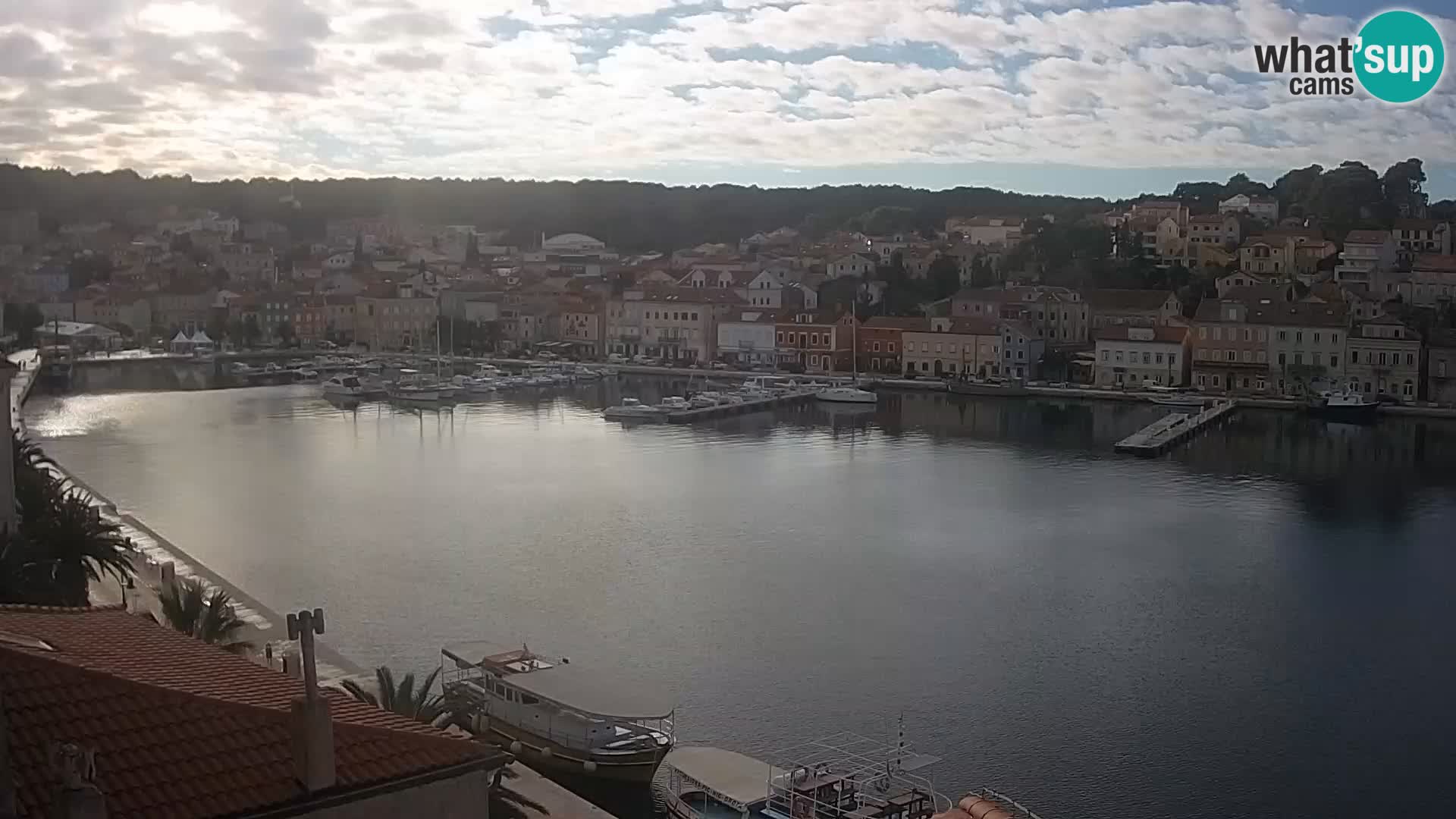 Webkamera u živo – Mali Lošinj – Riva Lošinjskih kapetana