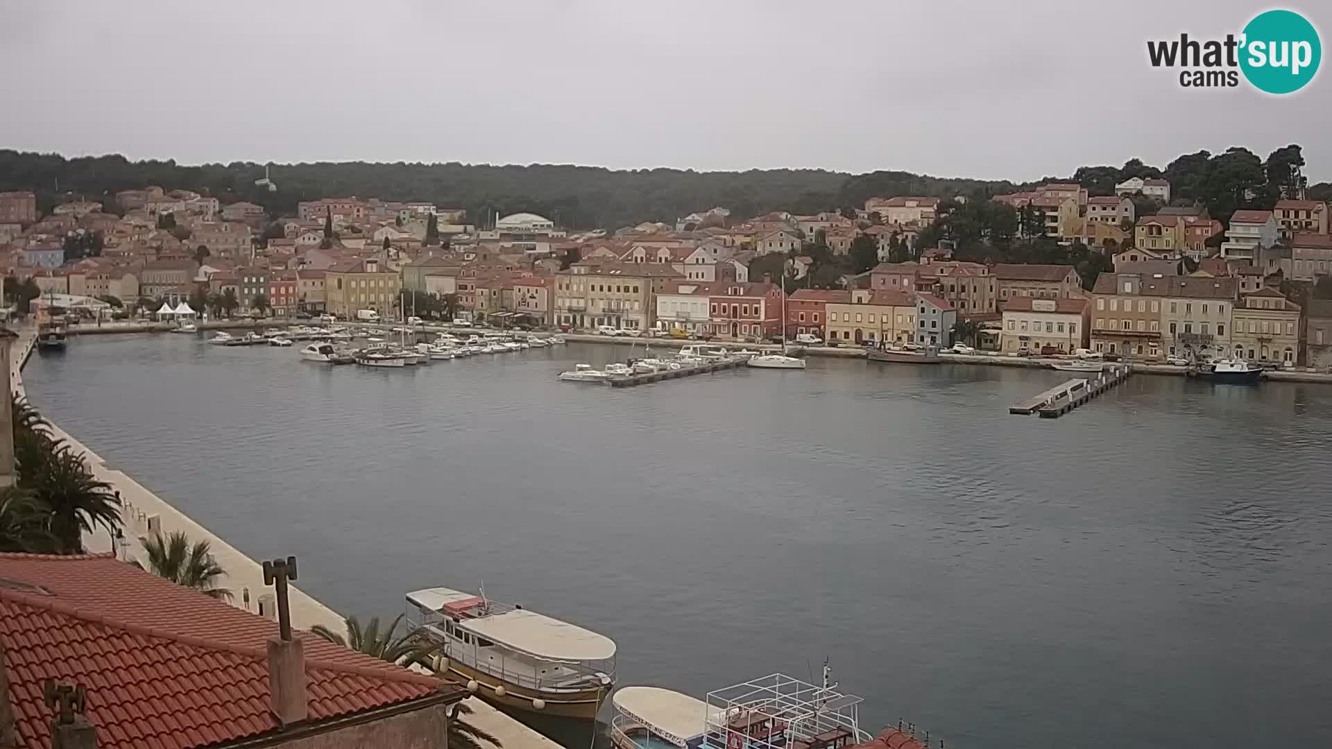 Webkamera Mali Lošinj Riva Lošinjskih kapetana