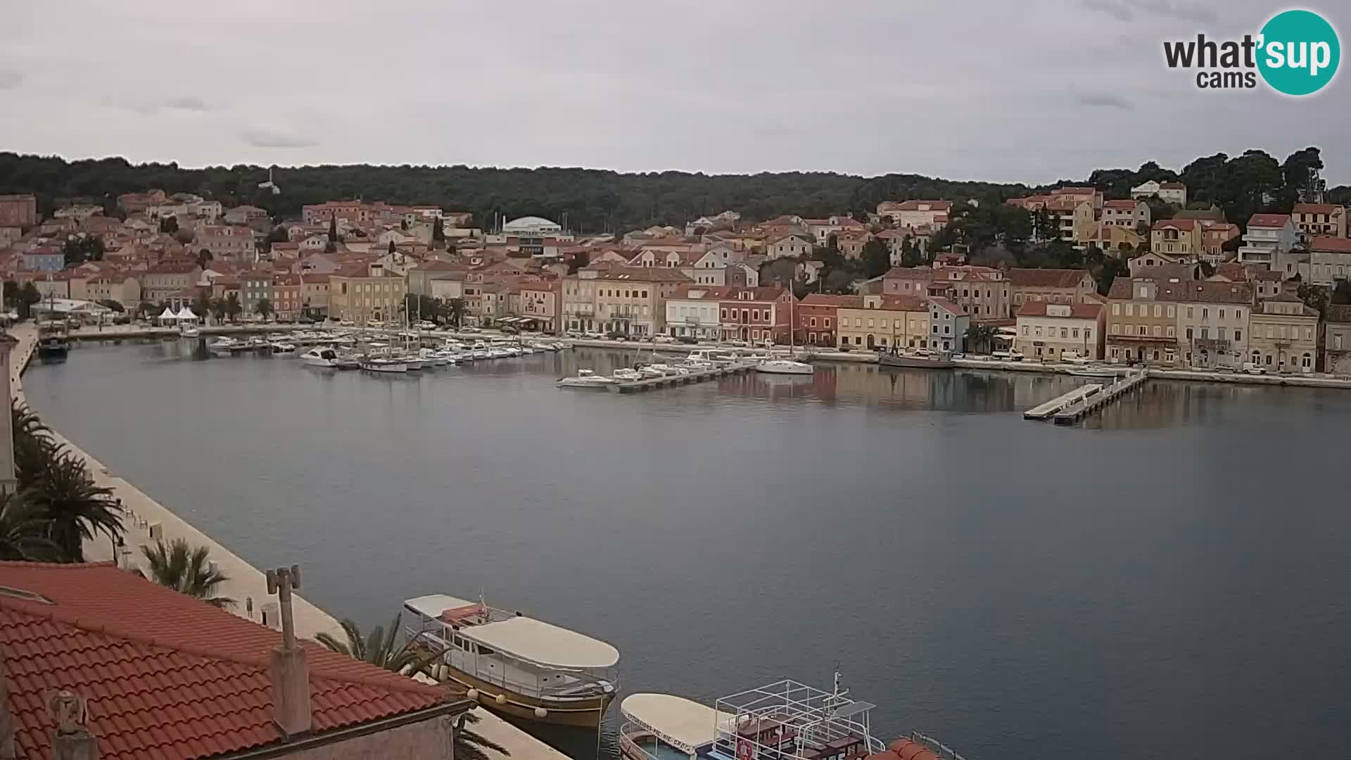 Webcam Mali Lošinj Riva Lošinjskih kapetana