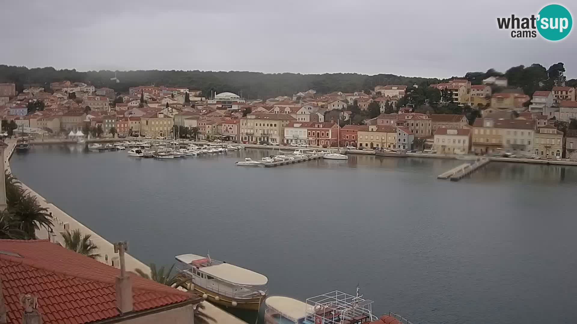 Webcam Live – Mali Lošinj – Riva Lošinjskih kapetana