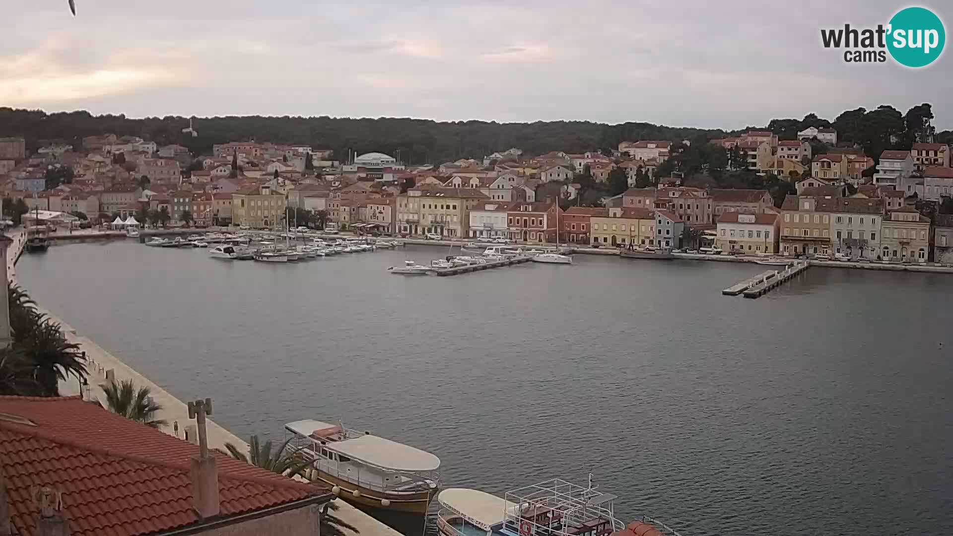 Webcam Live Mali Lošinj – Riva Lošinjskih kapetana