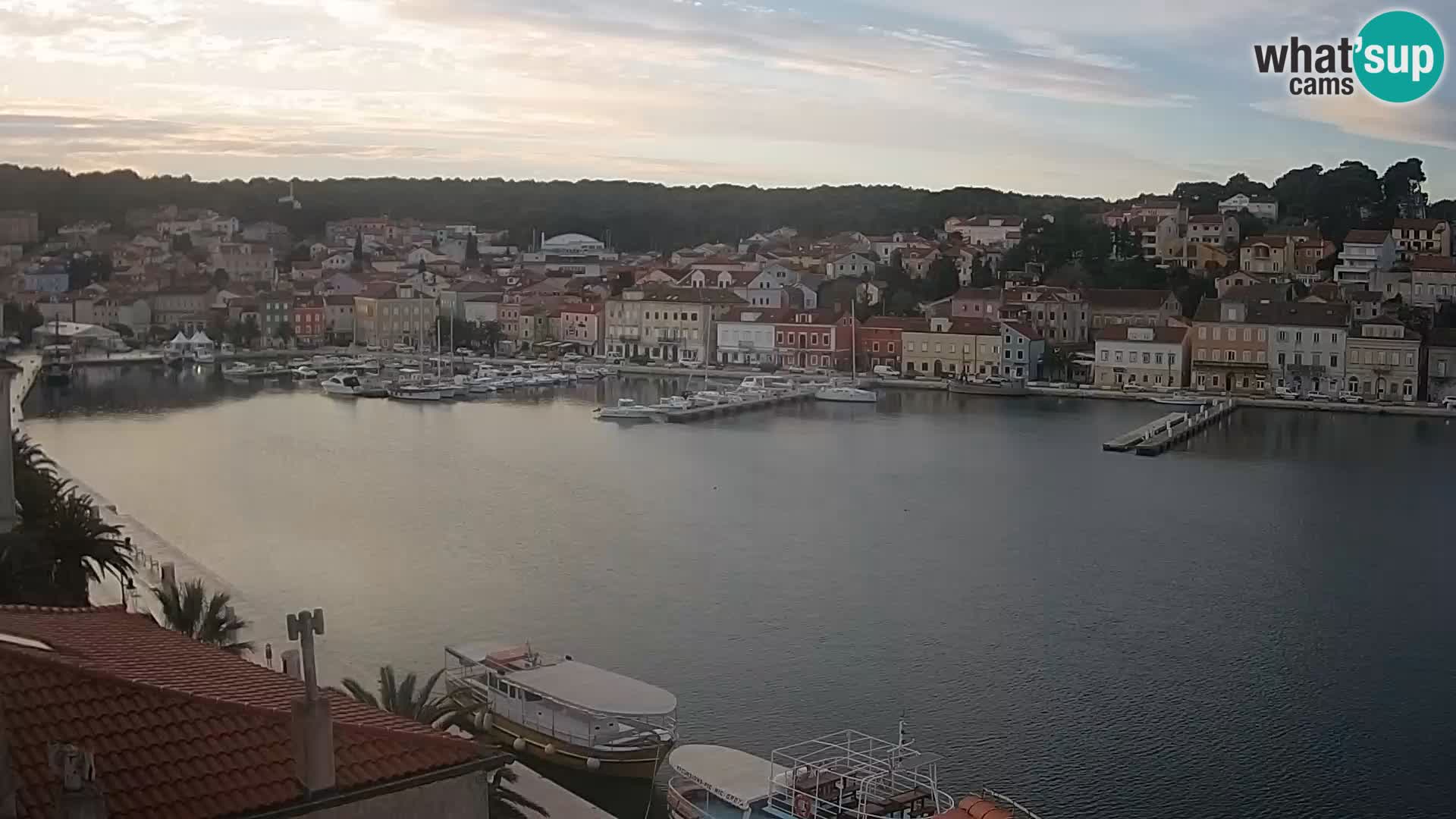 Webkamera u živo – Mali Lošinj – Riva Lošinjskih kapetana