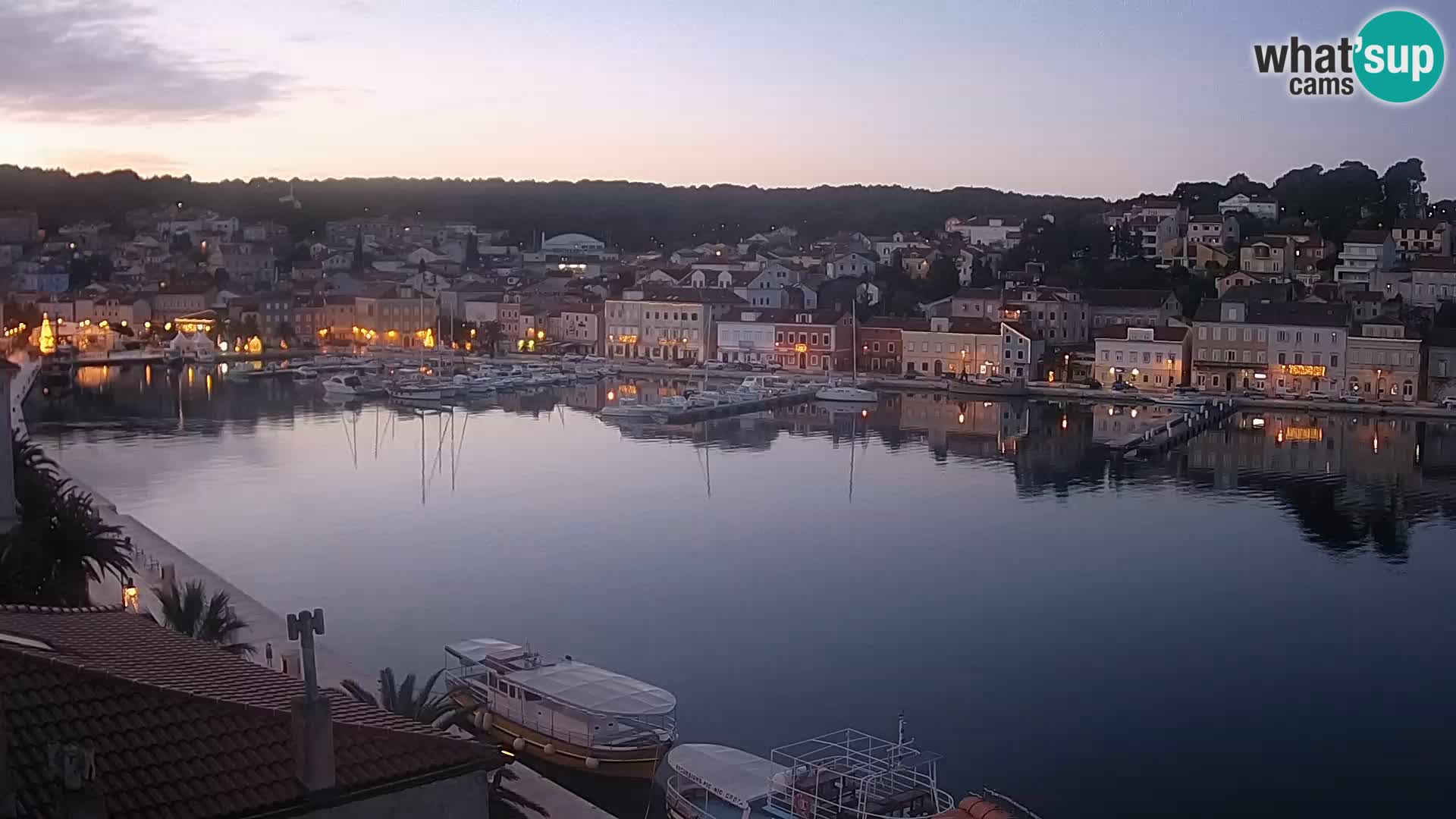 Webkamera Mali Lošinj Riva Lošinjskih kapetana