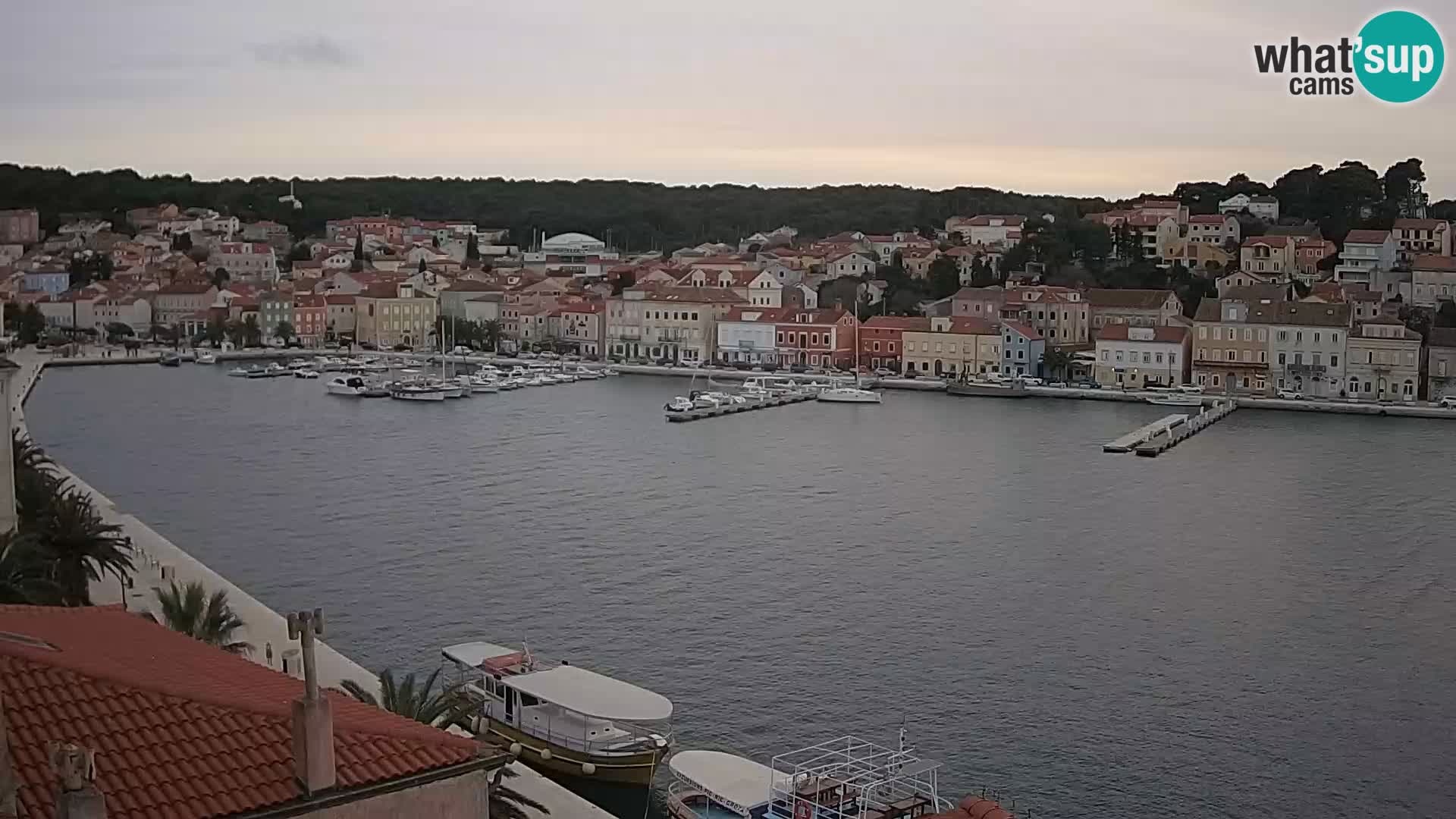 Webcam Live Mali Lošinj – Riva Lošinjskih kapetana