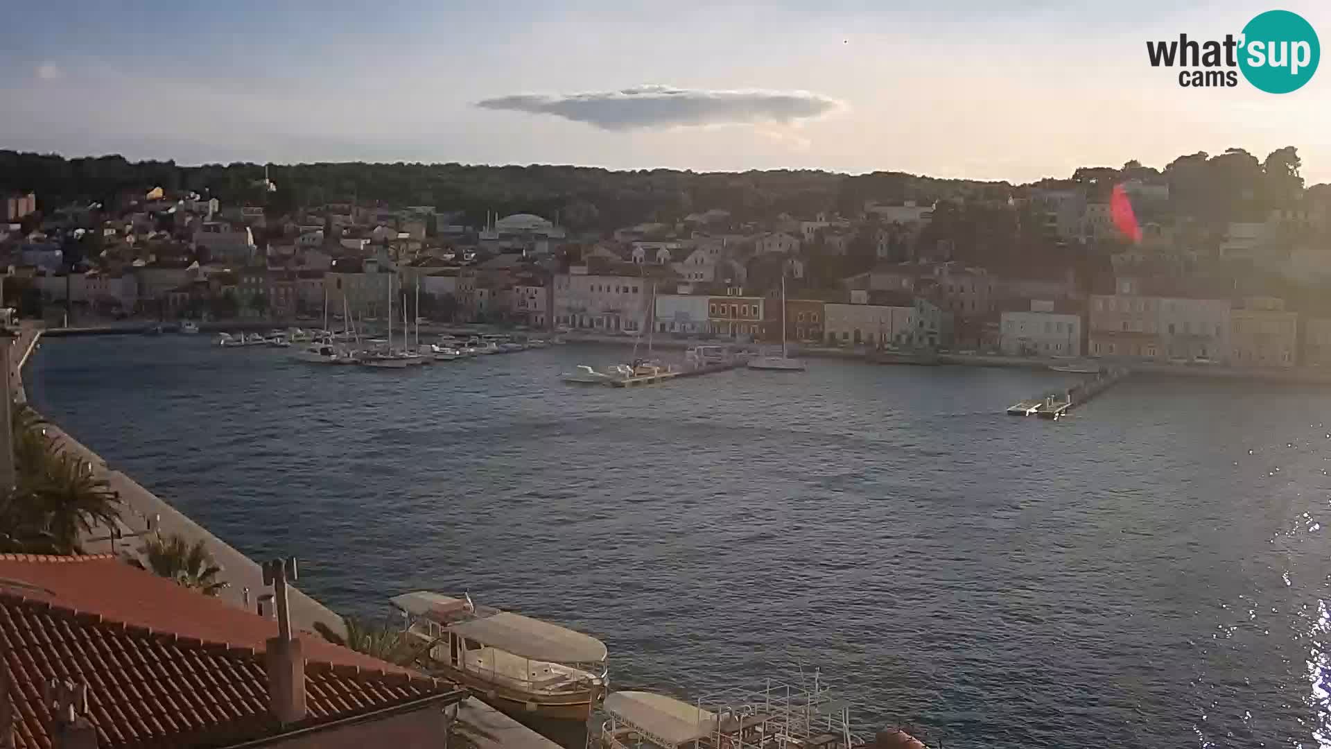 Webcam live – Lussinpiccolo – Riva dei capitani di Lussinpiccolo