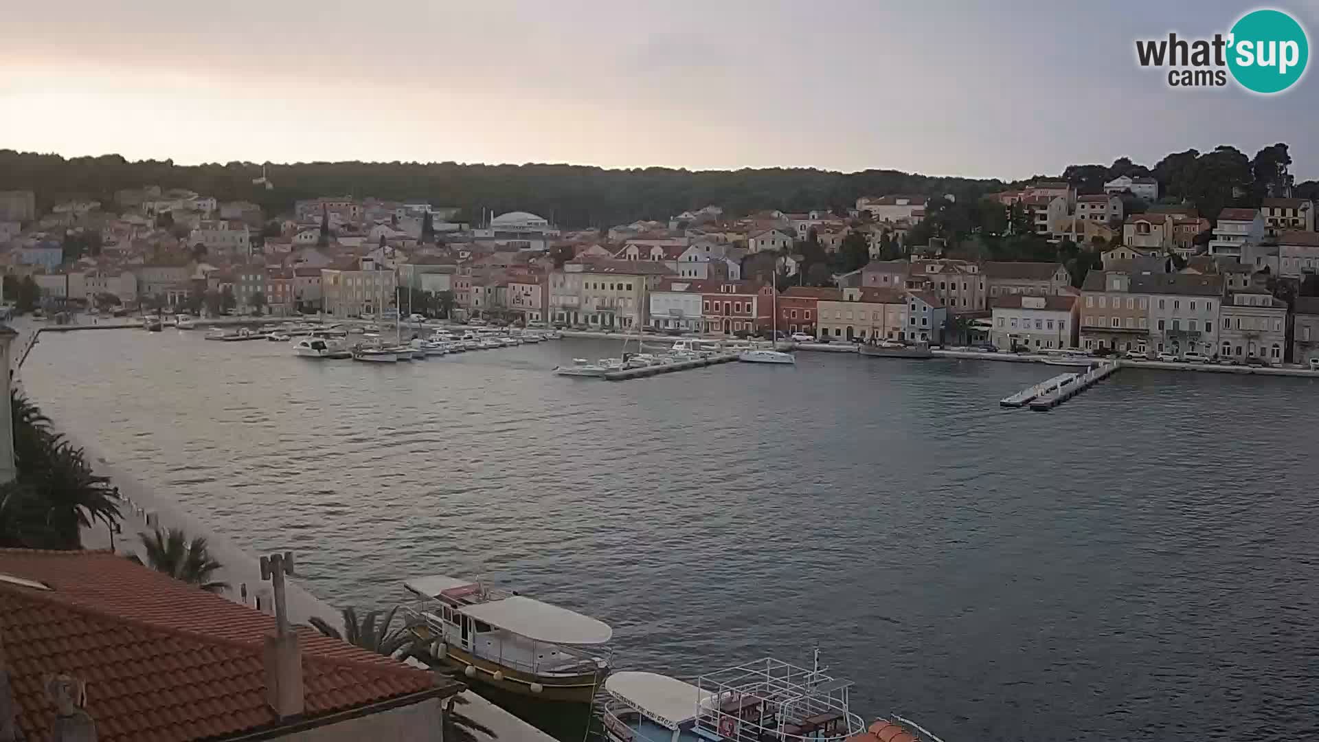 Webcam Live Mali Lošinj – Riva Lošinjskih kapetana