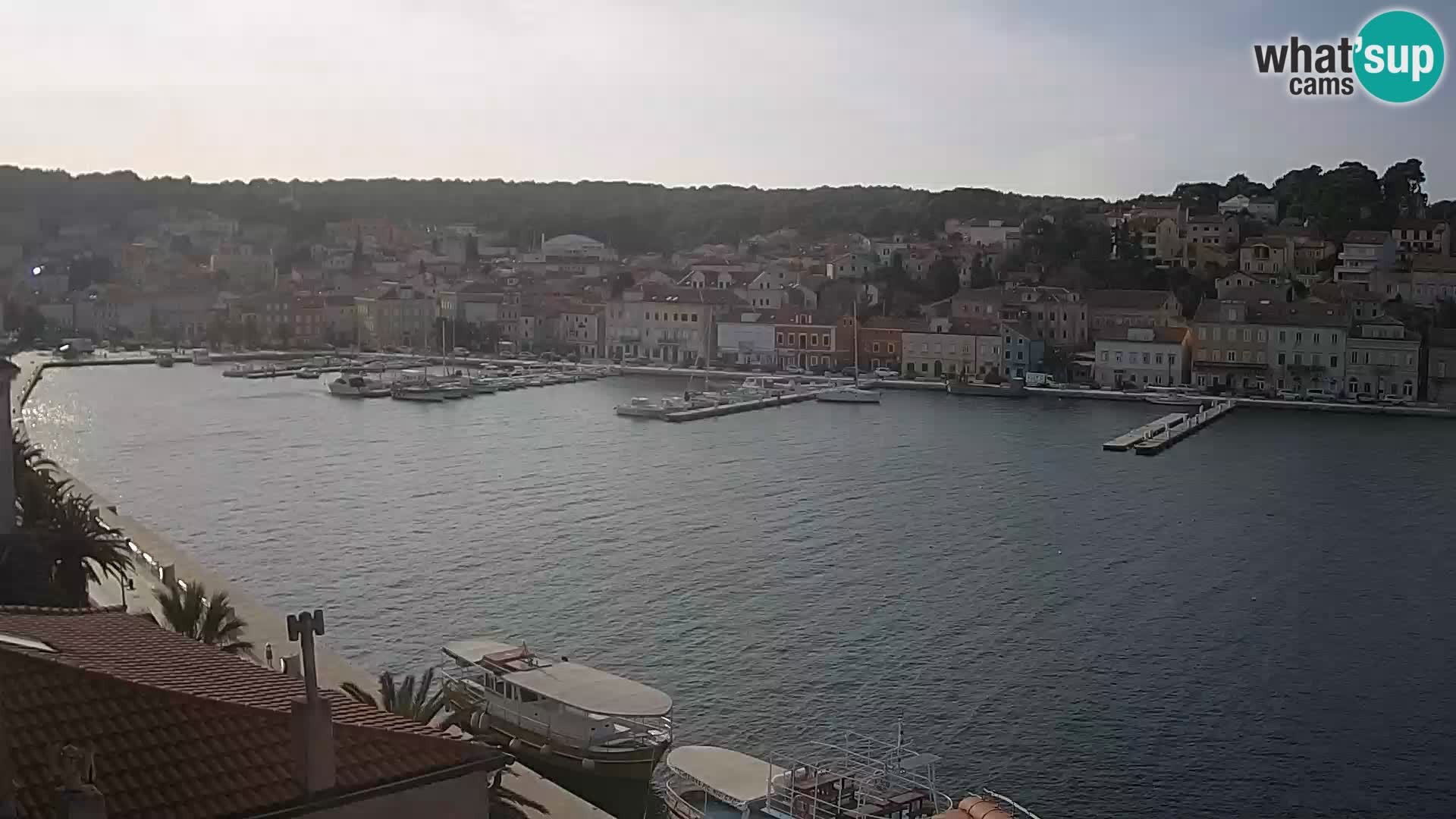 Webcam Live Mali Lošinj – Riva Lošinjskih kapetana