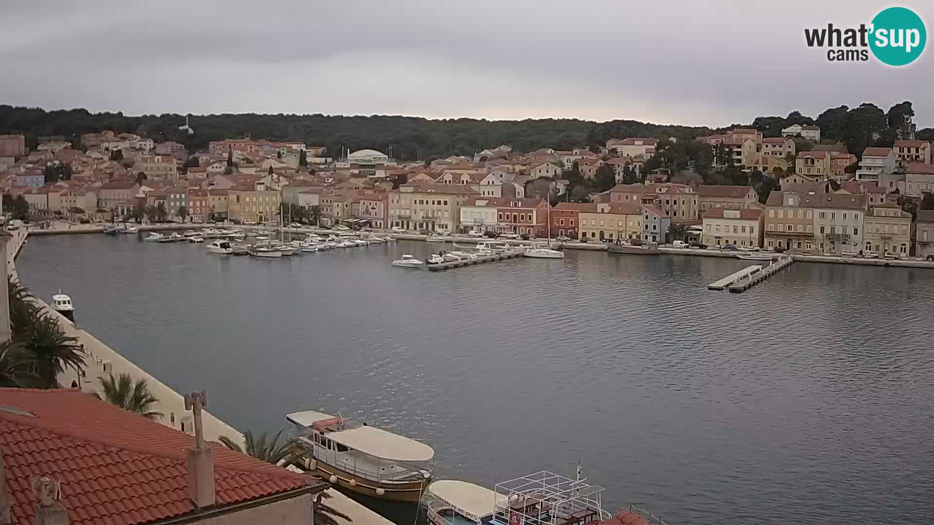 Webcam Live Mali Lošinj – Riva Lošinjskih kapetana