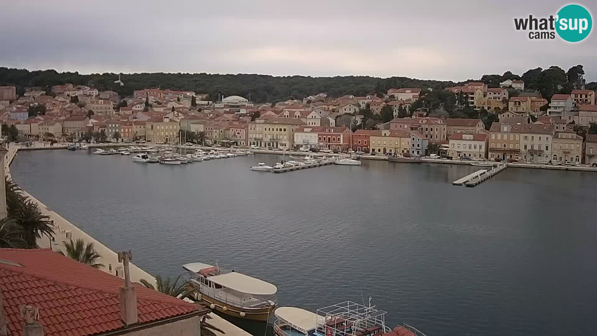 Webcam Live Mali Lošinj – Riva Lošinjskih kapetana