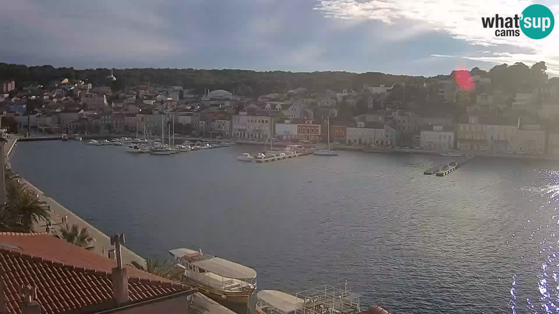 Webcam Live Mali Lošinj – Riva Lošinjskih kapetana