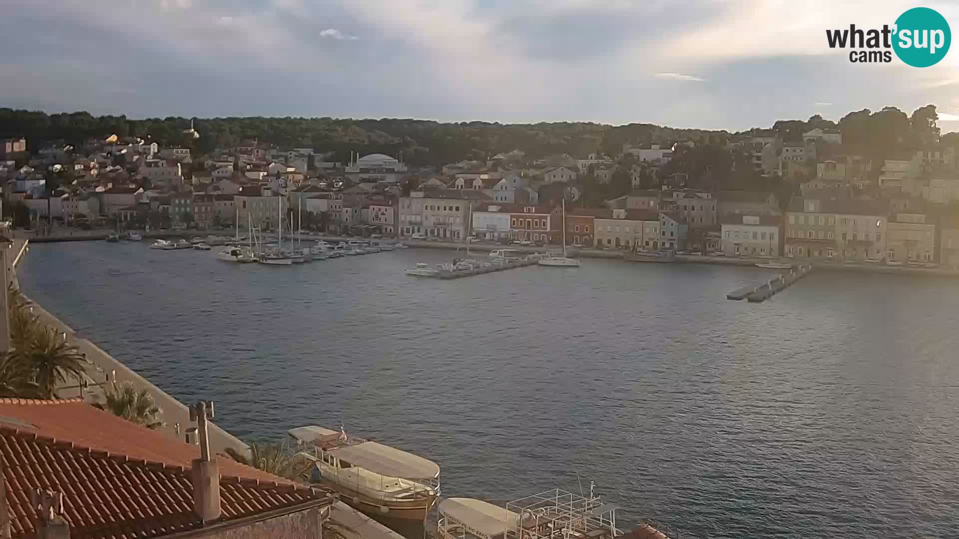 Webcam Live Mali Lošinj – Riva Lošinjskih kapetana