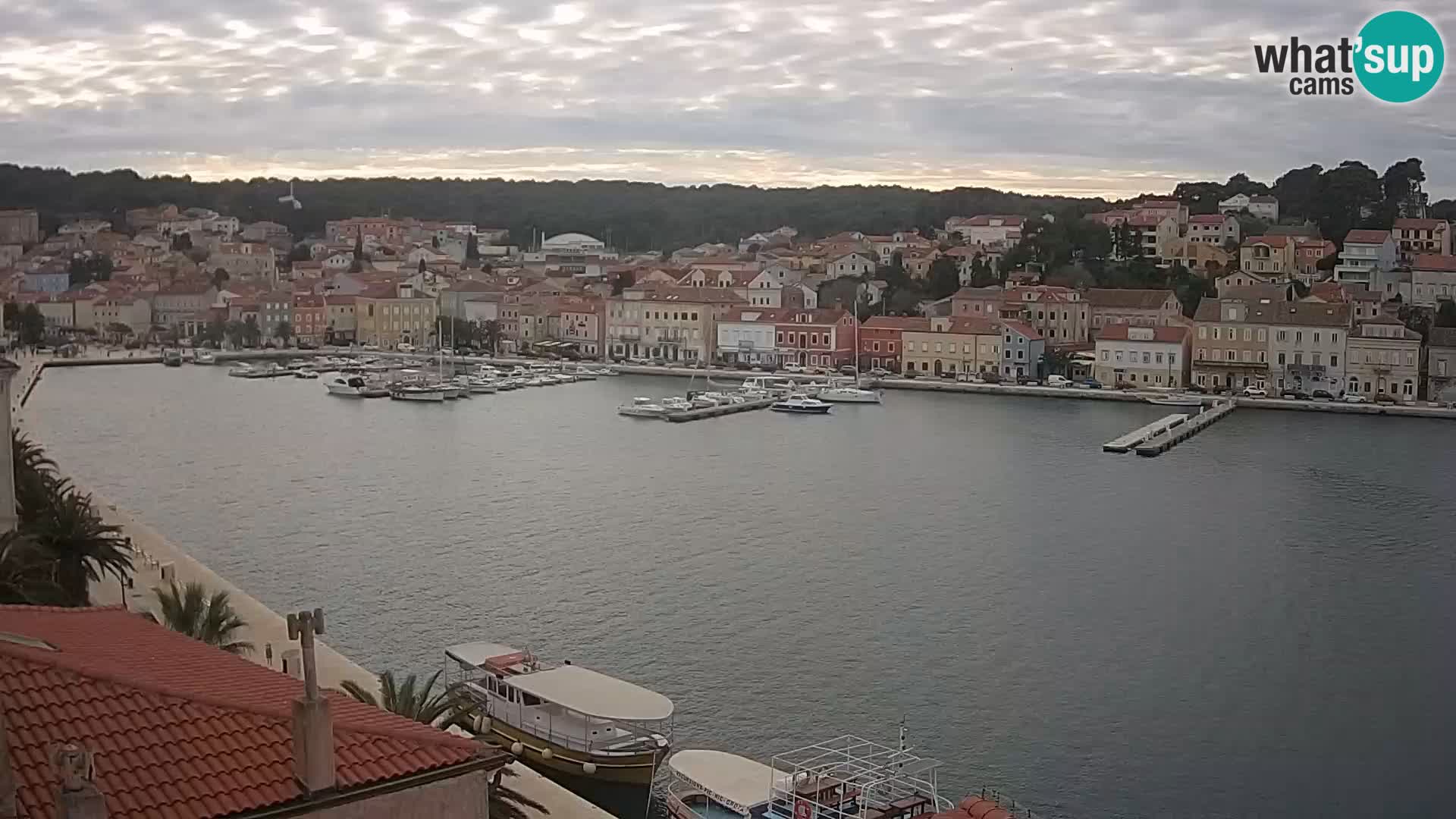 Webcam Live – Mali Lošinj – Riva Lošinjskih kapetana