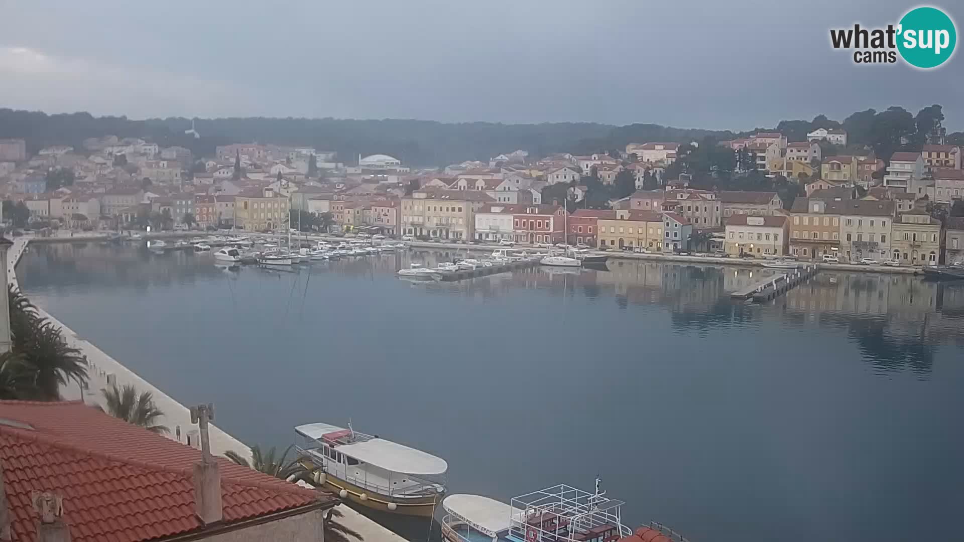 Webkamera Mali Lošinj Riva Lošinjskih kapetana