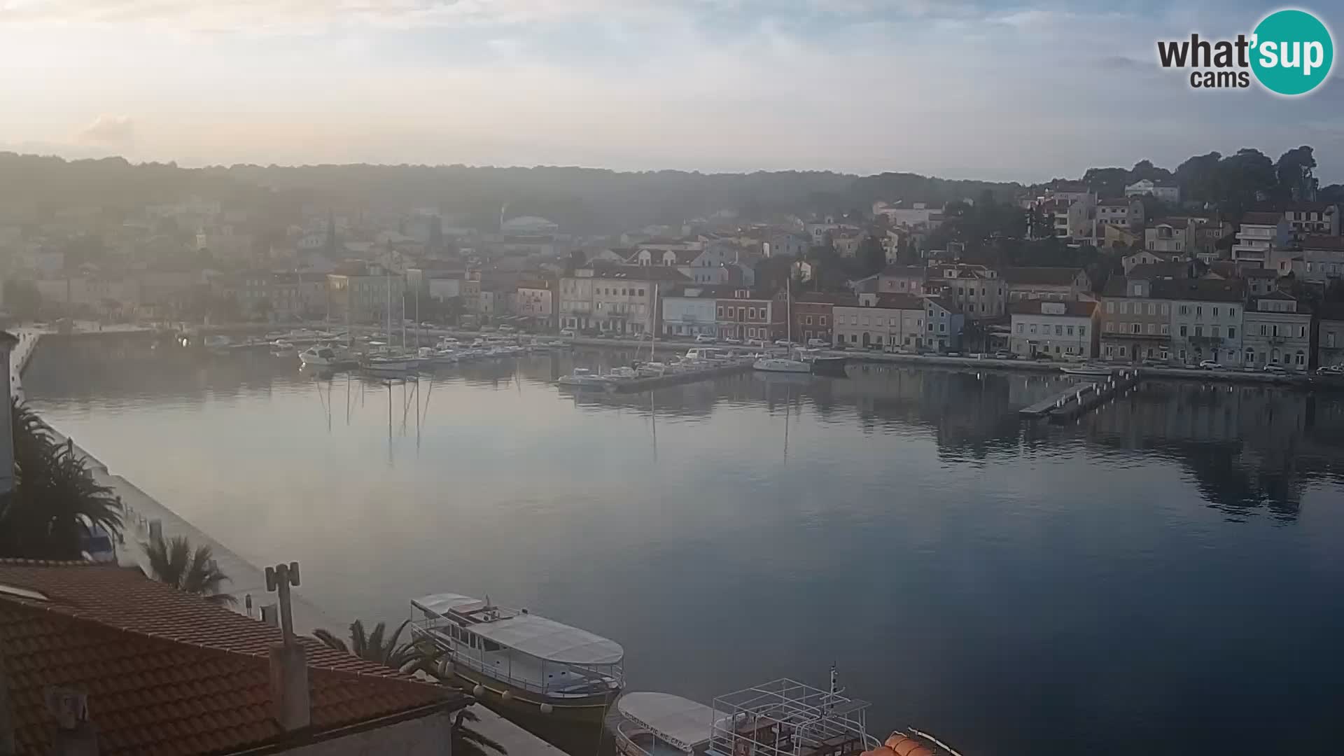 Webkamera Mali Lošinj Riva Lošinjskih kapetana