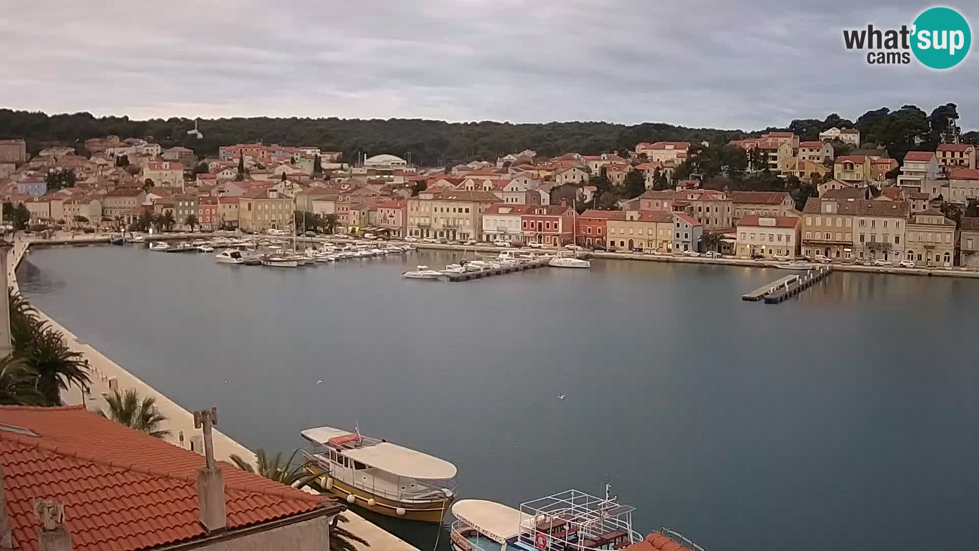 Webkamera Mali Lošinj Riva Lošinjskih kapetana