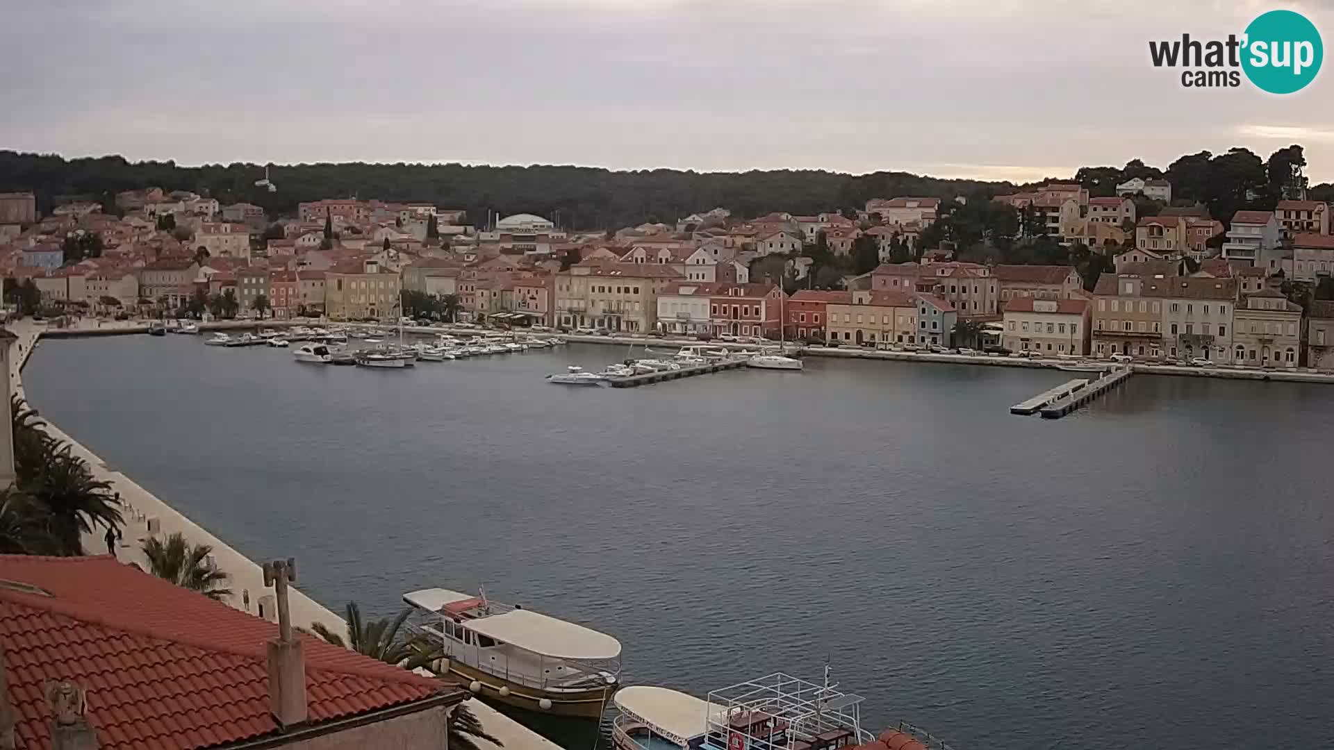 Webcam Mali Lošinj – Riva Lošinjskih kapetana