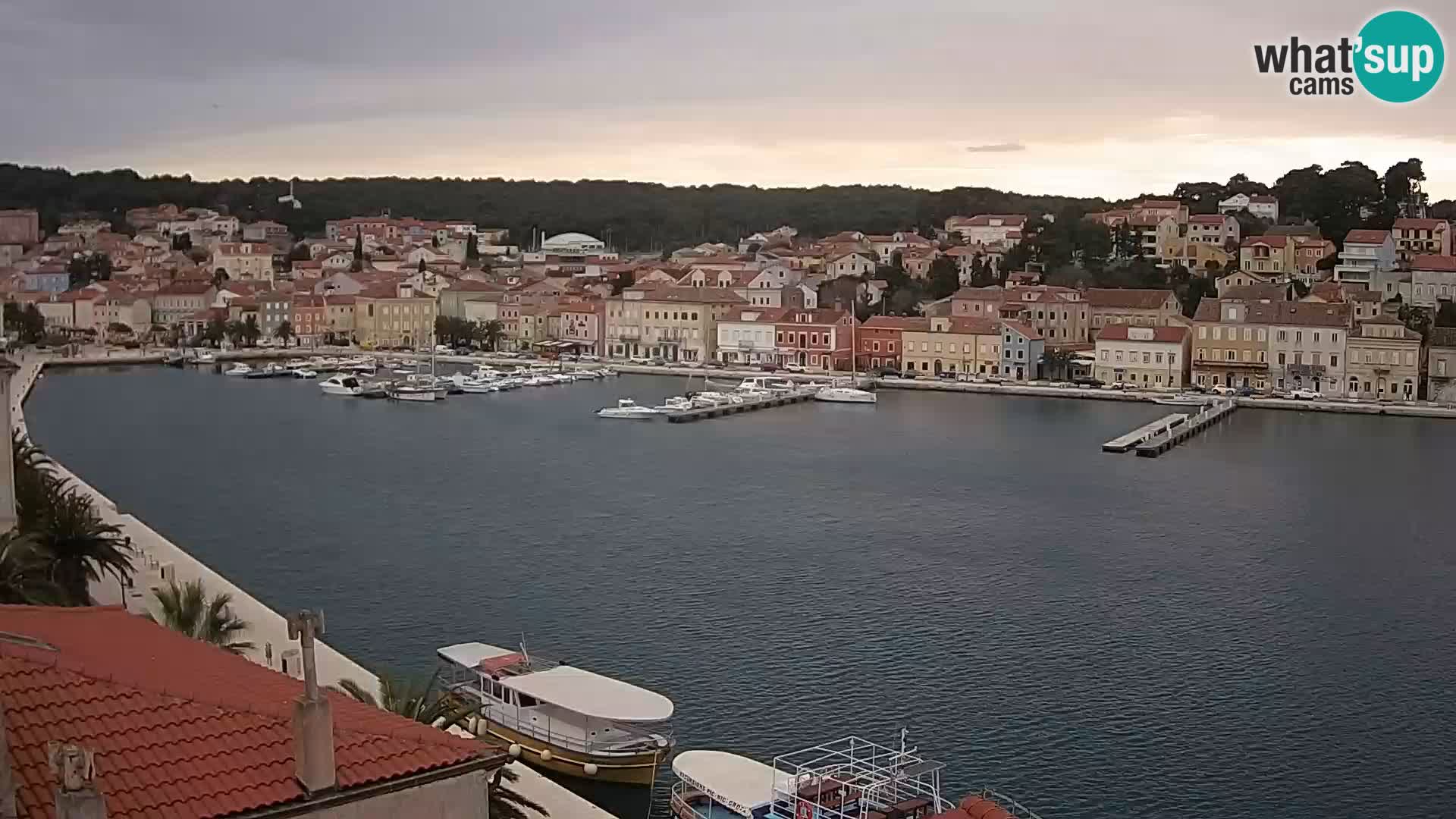 Webkamera Mali Lošinj Riva Lošinjskih kapetana