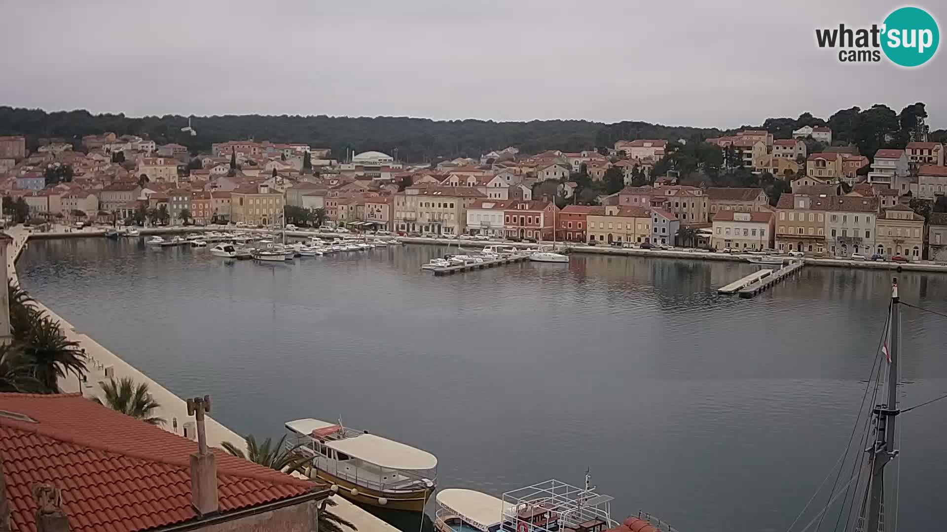 Webkamera Mali Lošinj Riva Lošinjskih kapetana