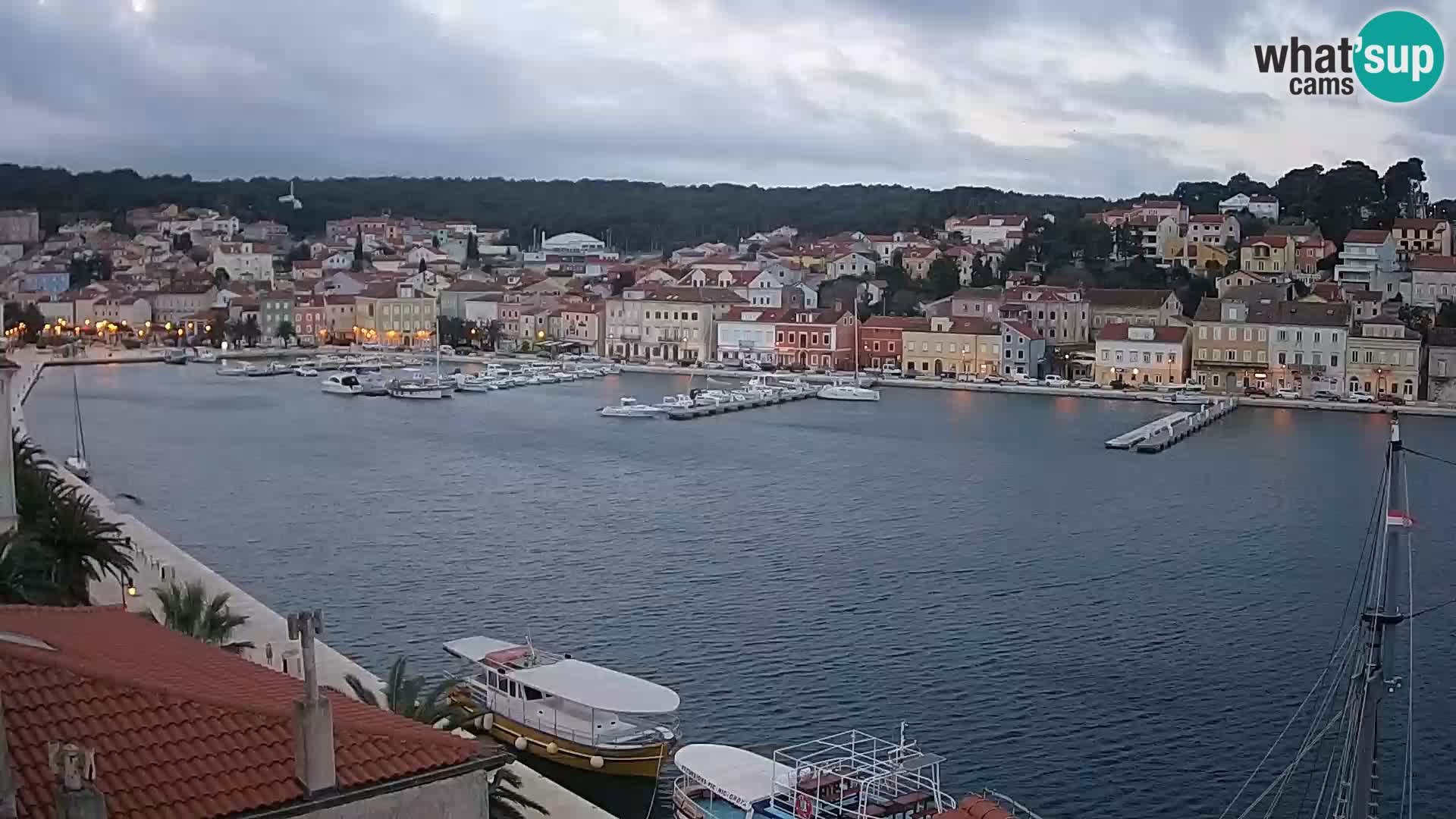 Webcam Mali Lošinj Riva Lošinjskih kapetana