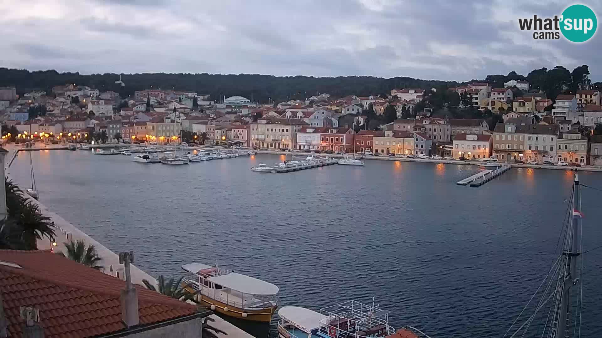 Webcam Live – Mali Lošinj – Riva Lošinjskih kapetana