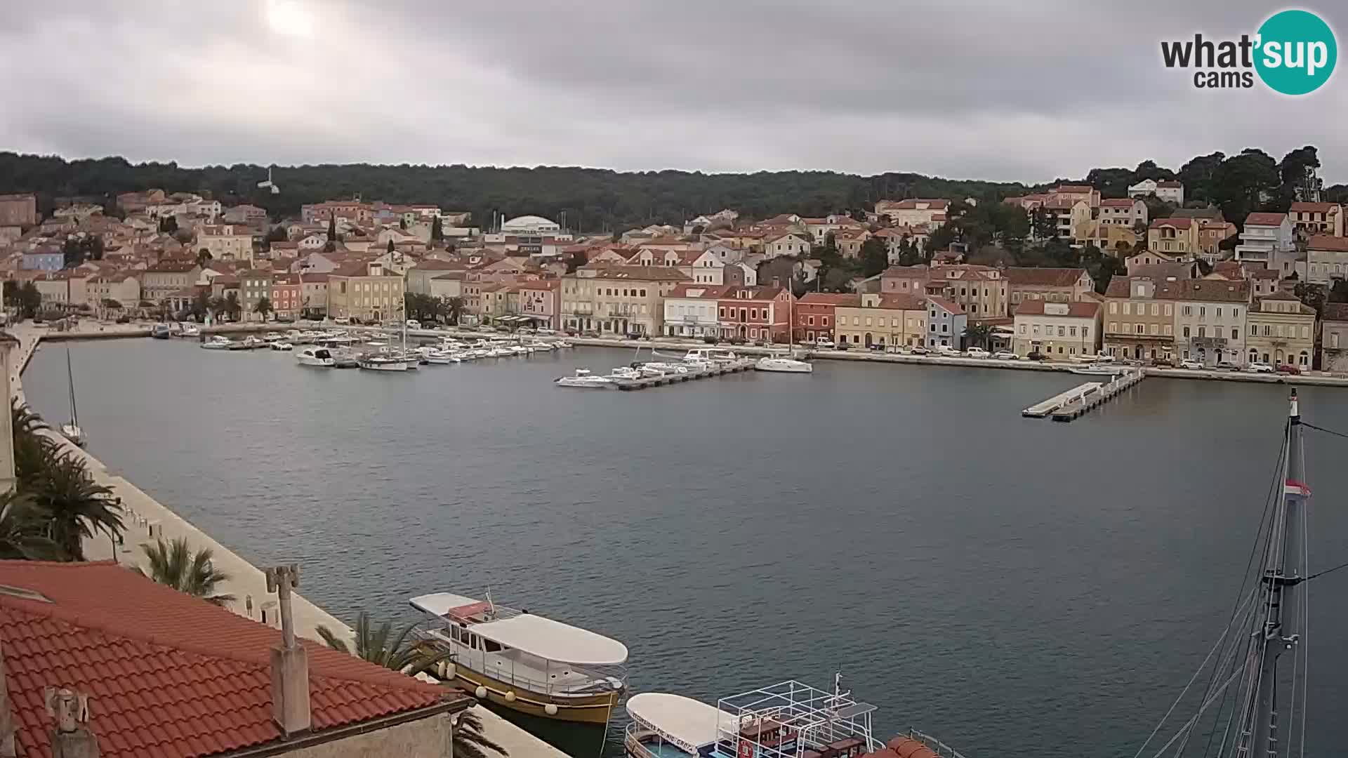 Webcam Live – Mali Lošinj – Riva Lošinjskih kapetana