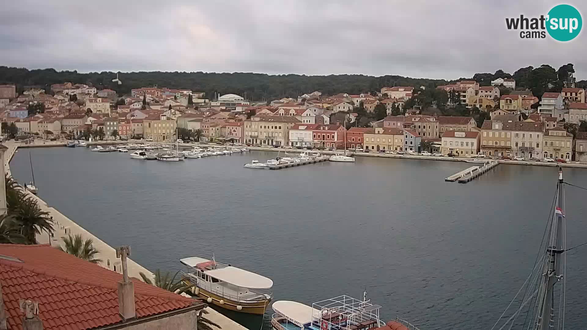 Webcam Live Mali Lošinj – Riva Lošinjskih kapetana