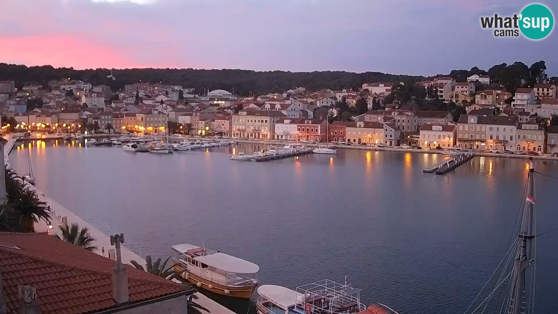 Webcam Live – Mali Lošinj – Riva Lošinjskih kapetana